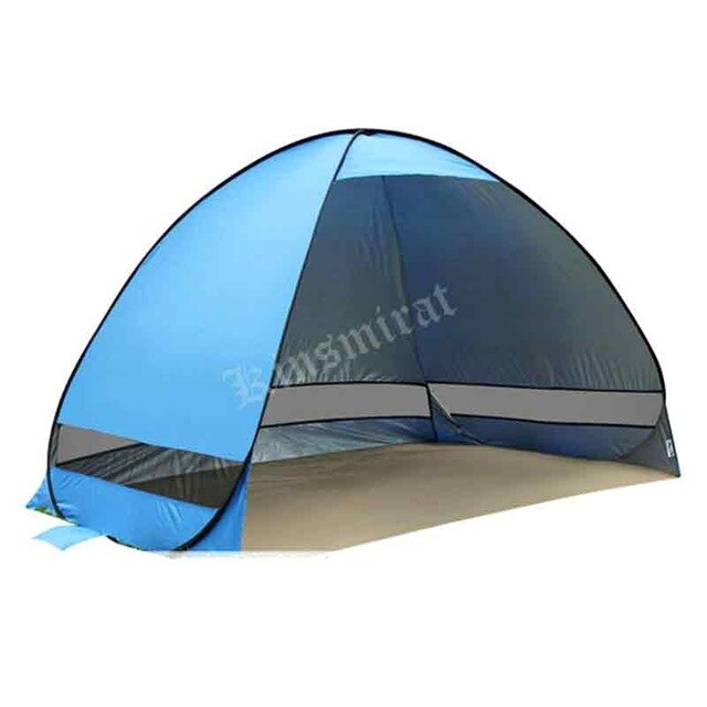 Cheap Goat Tents Beach tents outdoor camping shelter UV protective automatic opening tent shade ultralight pop up tent for outdoor party fishing Tents 